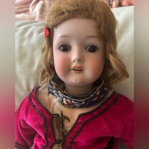 German Antique Bisque and Composition Doll-1916